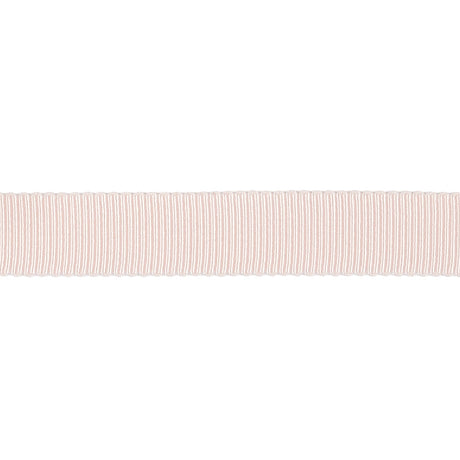 Primrose Pink Recycled Polyester Petersham Grosgrain Ribbon - 12mm