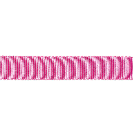 Medium Pink Recycled Polyester Petersham Grosgrain Ribbon - 12mm