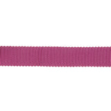 Dark Pink Recycled Polyester Petersham Grosgrain Ribbon - 12mm