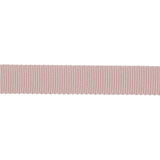 Misty Rose Recycled Polyester Petersham Grosgrain Ribbon - 12mm