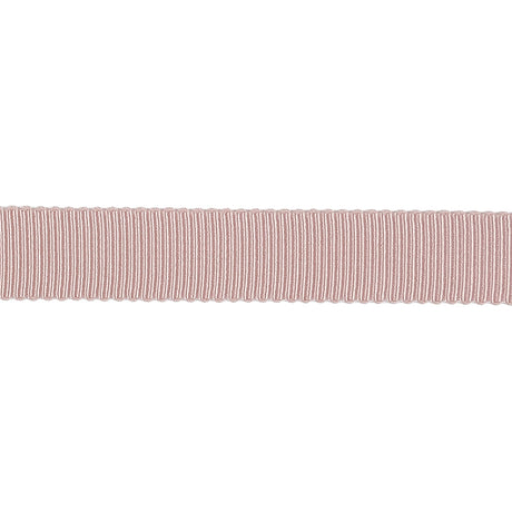 Misty Rose Recycled Polyester Petersham Grosgrain Ribbon - 12mm