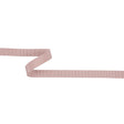 Misty Rose Recycled Polyester Petersham Grosgrain Ribbon - 12mm