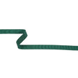 Emerald Recycled Polyester Petersham Grosgrain Ribbon - 12mm