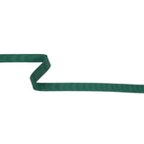 Emerald Recycled Polyester Petersham Grosgrain Ribbon - 12mm