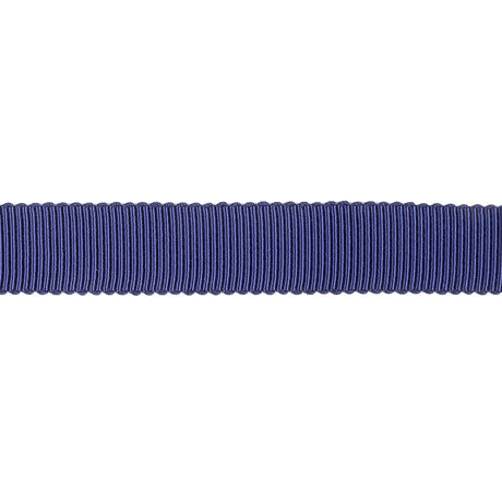 Navy Recycled Polyester Petersham Grosgrain Ribbon - 12mm