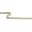Taupe Recycled Polyester Petersham Grosgrain Ribbon - 12mm