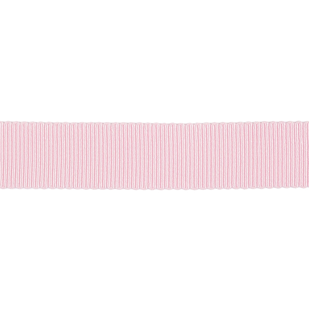Light Pink Recycled Polyester Petersham Grosgrain Ribbon - 15mm