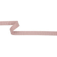 Misty Rose Recycled Polyester Petersham Grosgrain Ribbon - 15mm