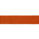 Red Orange Recycled Polyester Petersham Grosgrain Ribbon - 15mm