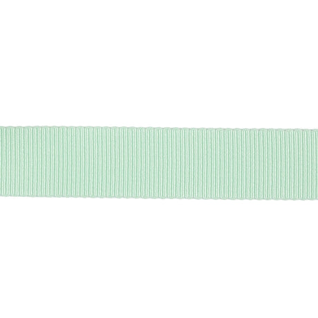 Spearmint Recycled Polyester Petersham Grosgrain Ribbon - 15mm