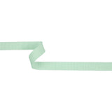 Spearmint Recycled Polyester Petersham Grosgrain Ribbon - 15mm