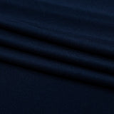 Stretch Polyester Crepe Knit - Navy - Arabesque Collection