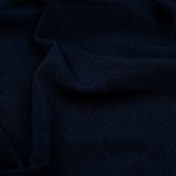 Stretch Polyester Crepe Knit - Navy - Arabesque Collection