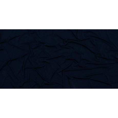 Stretch Polyester Crepe Knit - Navy - Arabesque Collection