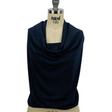Stretch Polyester Crepe Knit - Navy - Arabesque Collection