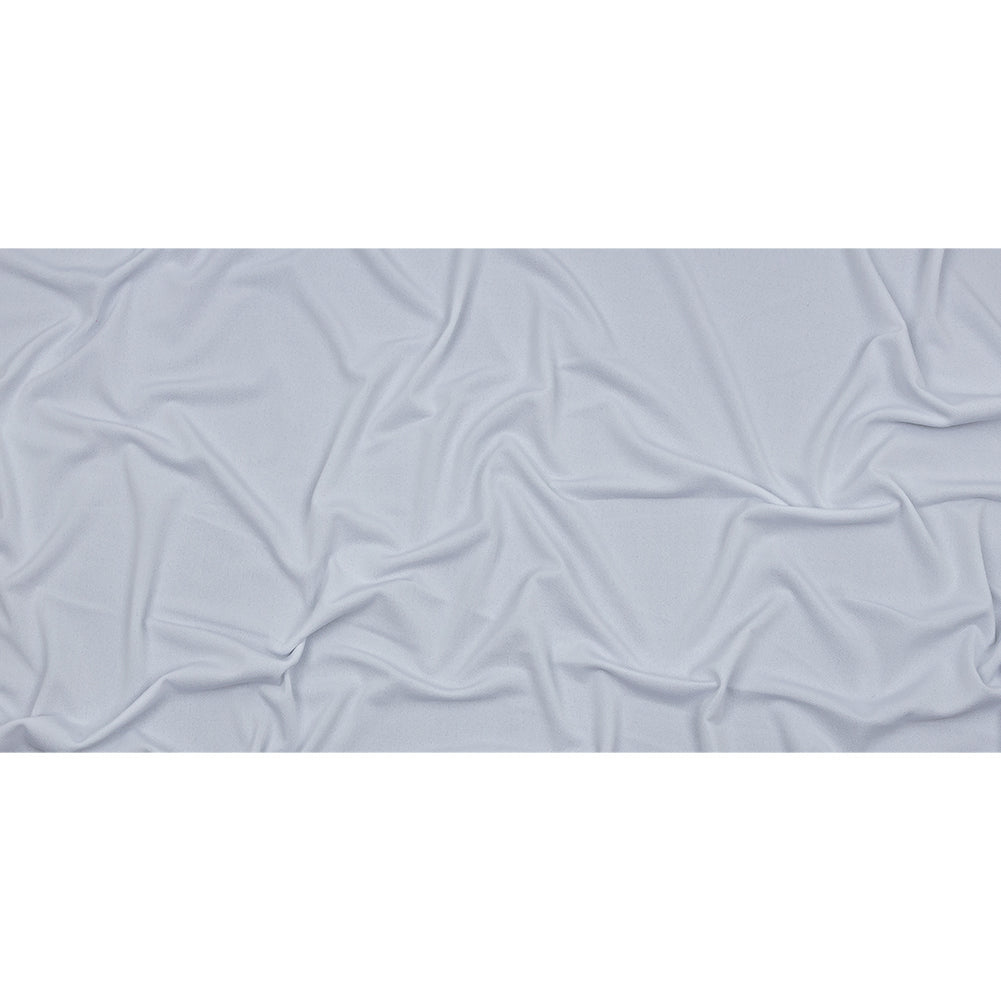 Stretch Polyester Crepe Knit - White - Arabesque Collection