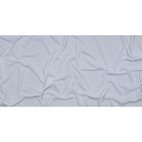 Stretch Polyester Crepe Knit - White - Arabesque Collection