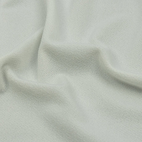 Stretch Polyester Crepe Knit - Cloud Dancer - Arabesque Collection