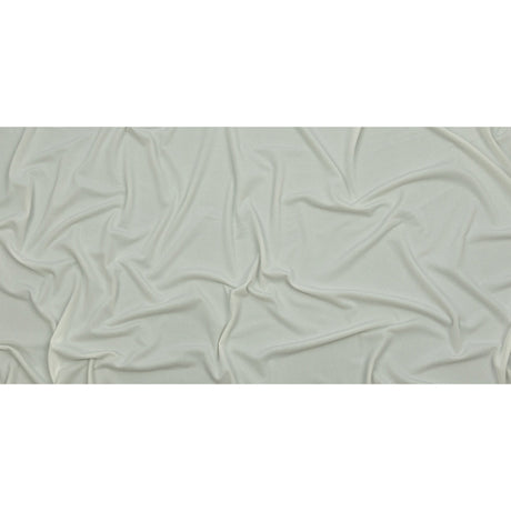 Stretch Polyester Crepe Knit - Cloud Dancer - Arabesque Collection