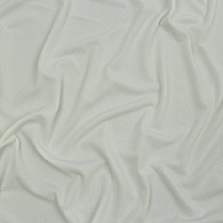 Stretch Polyester Crepe Knit - Cloud Dancer - Arabesque Collection