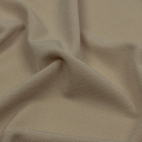 Stretch Polyester Crepe Knit - Nude - Arabesque Collection