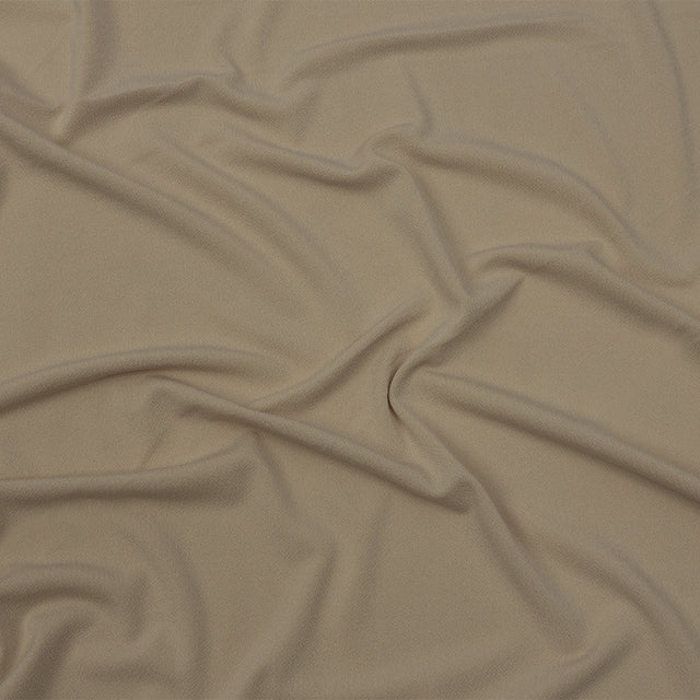 Stretch Polyester Crepe Knit - Nude - Arabesque Collection