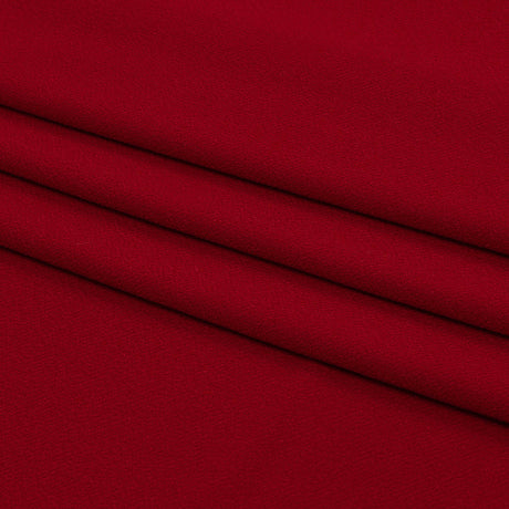 Stretch Polyester Crepe Knit - Tango Red - Arabesque Collection