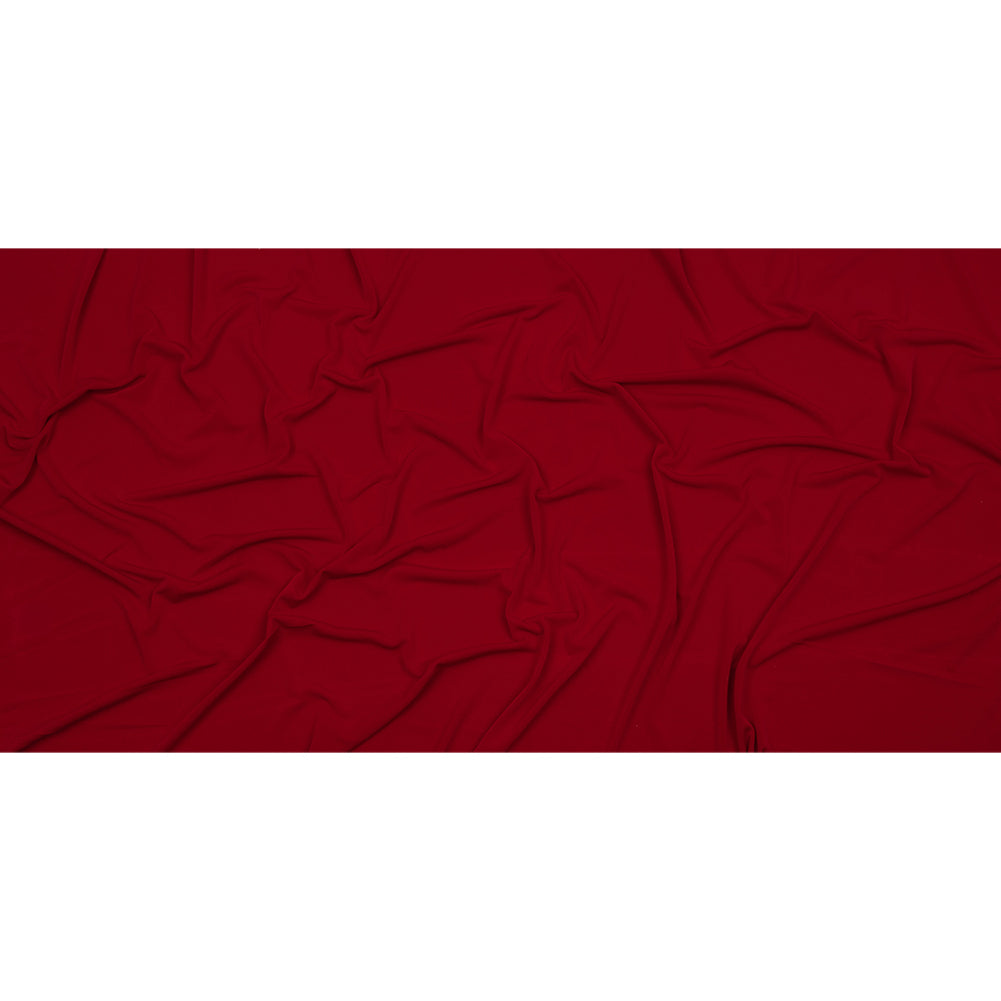 Stretch Polyester Crepe Knit - Tango Red - Arabesque Collection