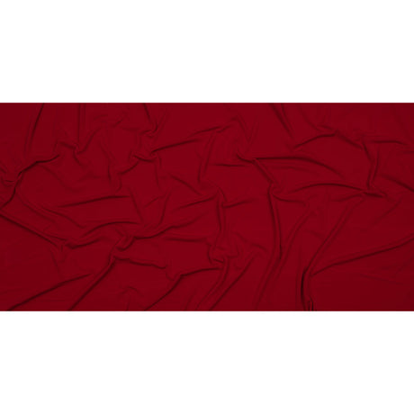 Stretch Polyester Crepe Knit - Tango Red - Arabesque Collection
