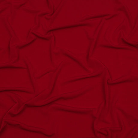 Stretch Polyester Crepe Knit - Tango Red - Arabesque Collection