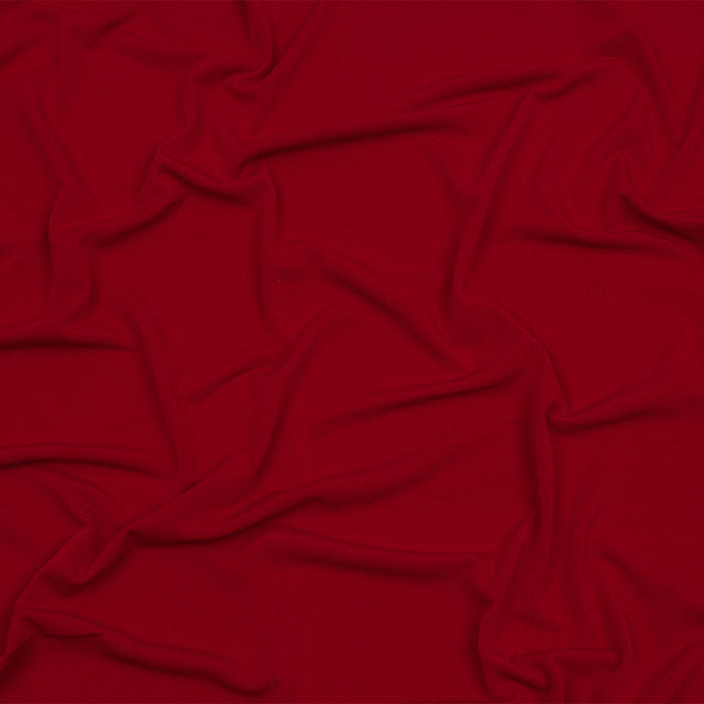 Stretch Polyester Crepe Knit - Tango Red - Arabesque Collection