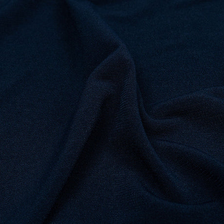 Stretch Polyester ITY Jersey - Navy - Isadora Collection