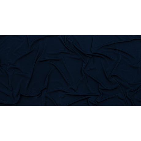 Stretch Polyester ITY Jersey - Navy - Isadora Collection