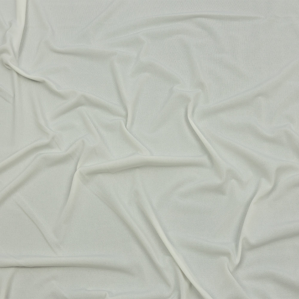 Stretch Polyester ITY Jersey - Cloud Dancer - Isadora Collection