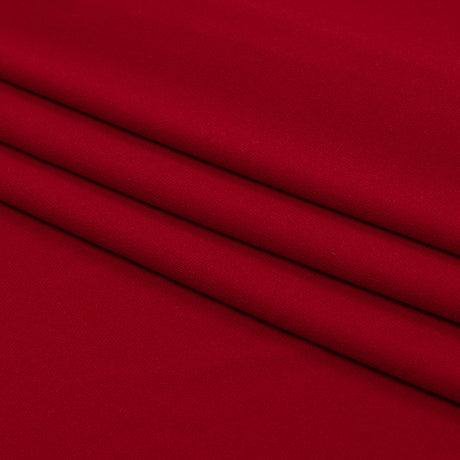 Stretch Polyester ITY Jersey - Tango Red - Isadora Collection