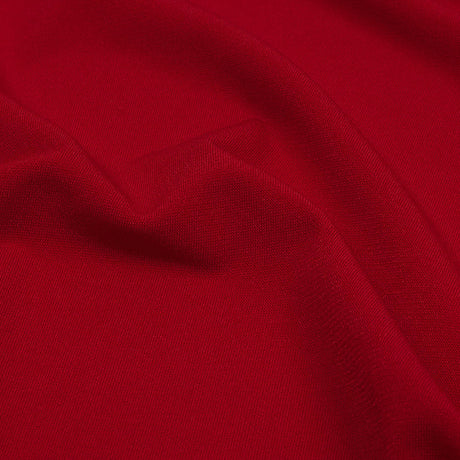 Stretch Polyester ITY Jersey - Tango Red - Isadora Collection