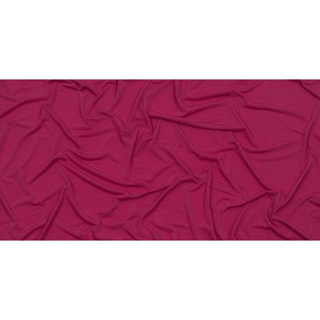 Stretch Polyester ITY Jersey - Fuchsia - Isadora Collection