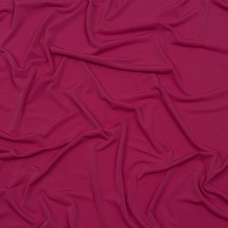 Stretch Polyester ITY Jersey - Fuchsia - Isadora Collection
