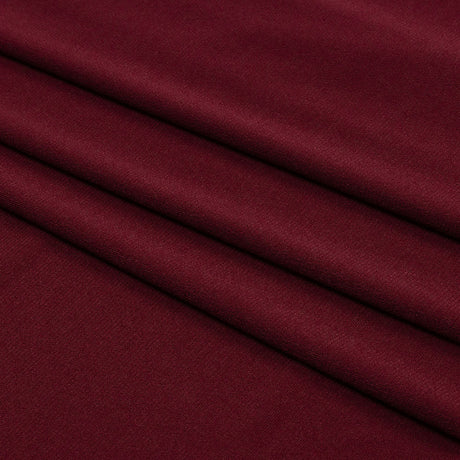 Stretch Polyester ITY Jersey - Wine - Isadora Collection