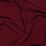 Stretch Polyester ITY Jersey - Wine - Isadora Collection