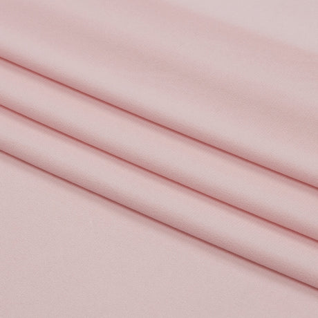 Stretch Polyester ITY Jersey - Blush - Isadora Collection