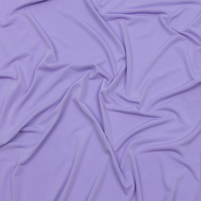 Stretch Polyester ITY Jersey - Lilac - Isadora Collection