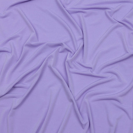 Stretch Polyester ITY Jersey - Lilac - Isadora Collection