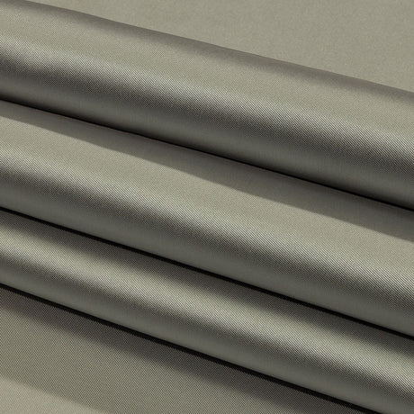 Polyester Twill Mikado - Silver - Mora Collection