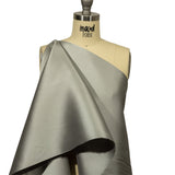 Polyester Twill Mikado - Silver - Mora Collection