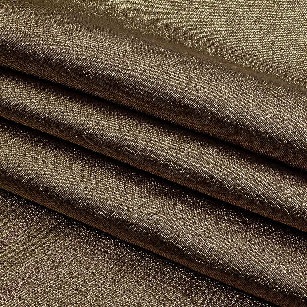 Metallic Polyester Lame - Pink, Yellow and Black - Glimmer Collection