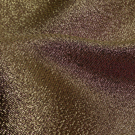 Metallic Polyester Lame - Pink, Yellow and Black - Glimmer Collection