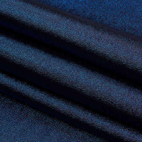 Metallic Polyester Lame - Red, Royal Blue and Black - Glimmer Collection