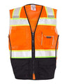 Kishigo Unisex Premium Black Series Black Bottom Class 2 Safety Vest