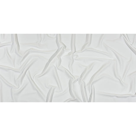 Recycled Swimwear Tricot, UV Protective - White - Santorini Plus Collection